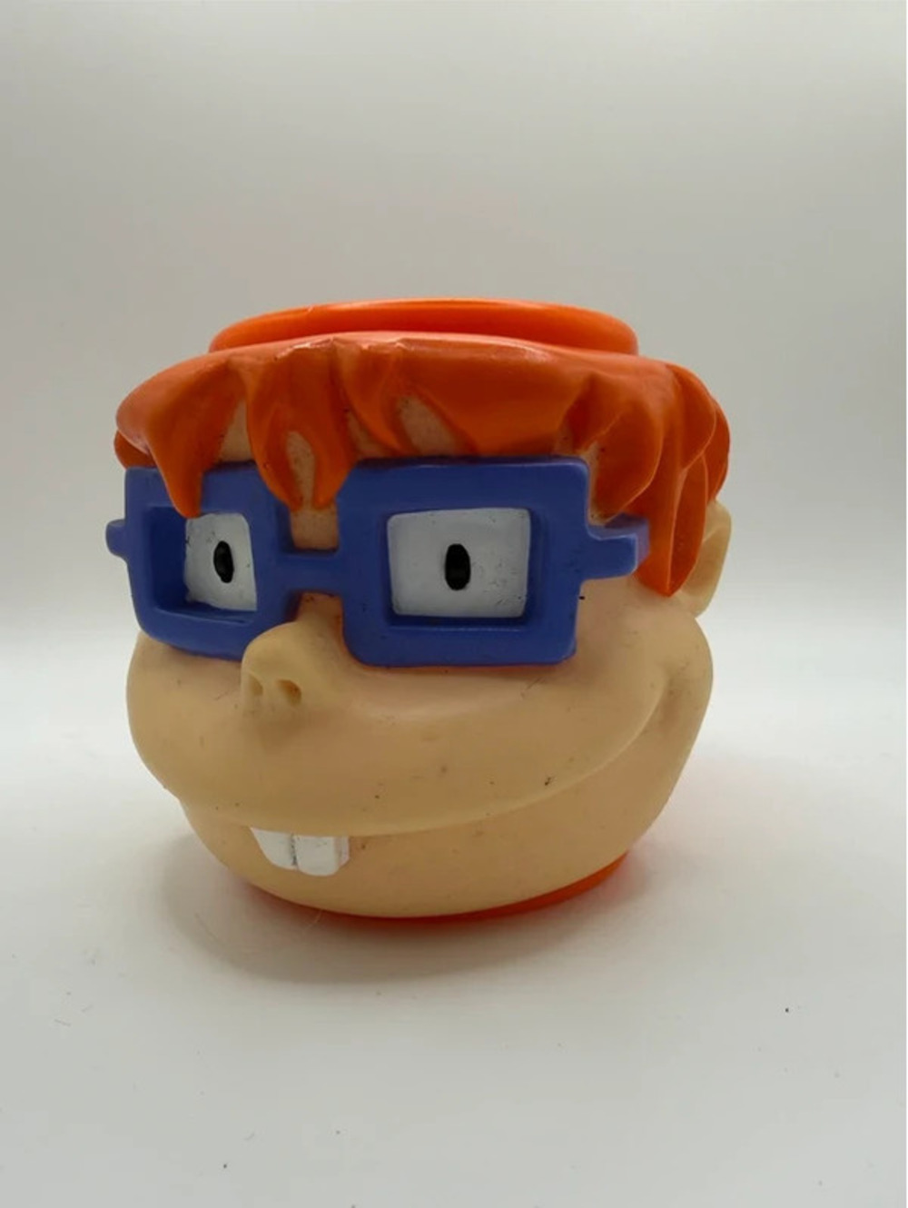 Vintage Nickelodeon Rugrats Chuckie Finster Plastic Cup